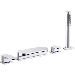 Фото Смеситель врезной каскадный Ravak Chrome (X070073), хром