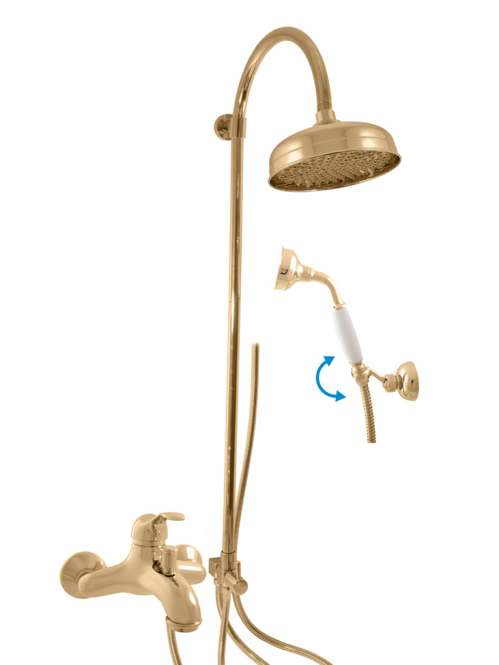 Фото Rav Slezak L054.5/3Z LABE смеситель для ванны