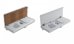 Модуль с унитазом и биде Hatria G-Full (YXJQ01) белый