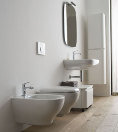 Унитаз подвесной Globo Genesis (GES02.BI) белый