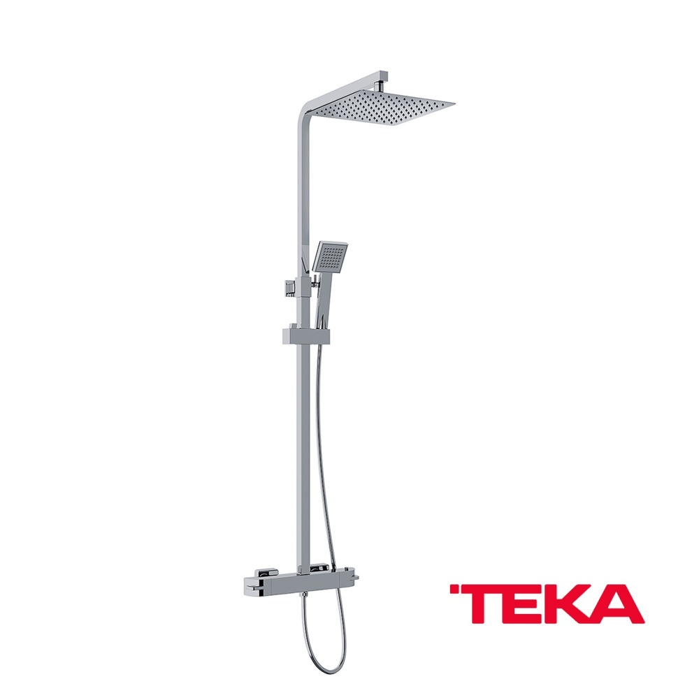 Фото Душевая система Teka Soller 852370200 с термостатическим смесителем (хром)