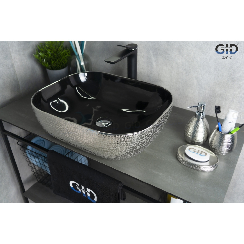 Раковина накладная Gid D1302h020