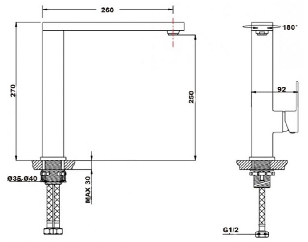 Фото Смеситель для кухонной мойки Timo Selene (2066FN chrome)