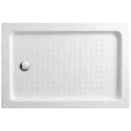 Поддон акриловый Cezares TRAY-A-AH-90/80-15-W, с сифоном в комплекте