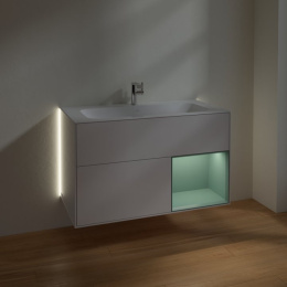 Villeroy Boch Finion G040GMGF Тумба под раковину 996х498 мм (olive matt/glossy white)