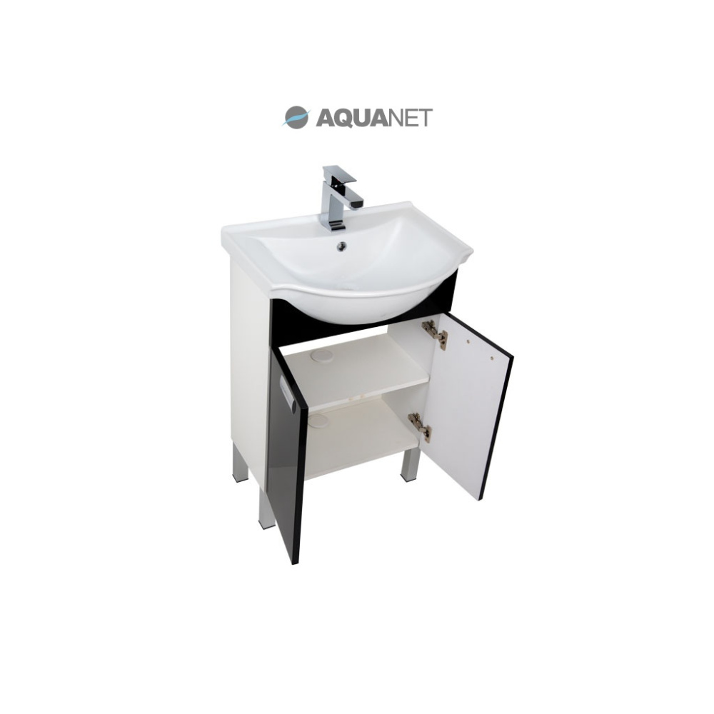 Мебель для ванной Aquanet Адель 60 черный