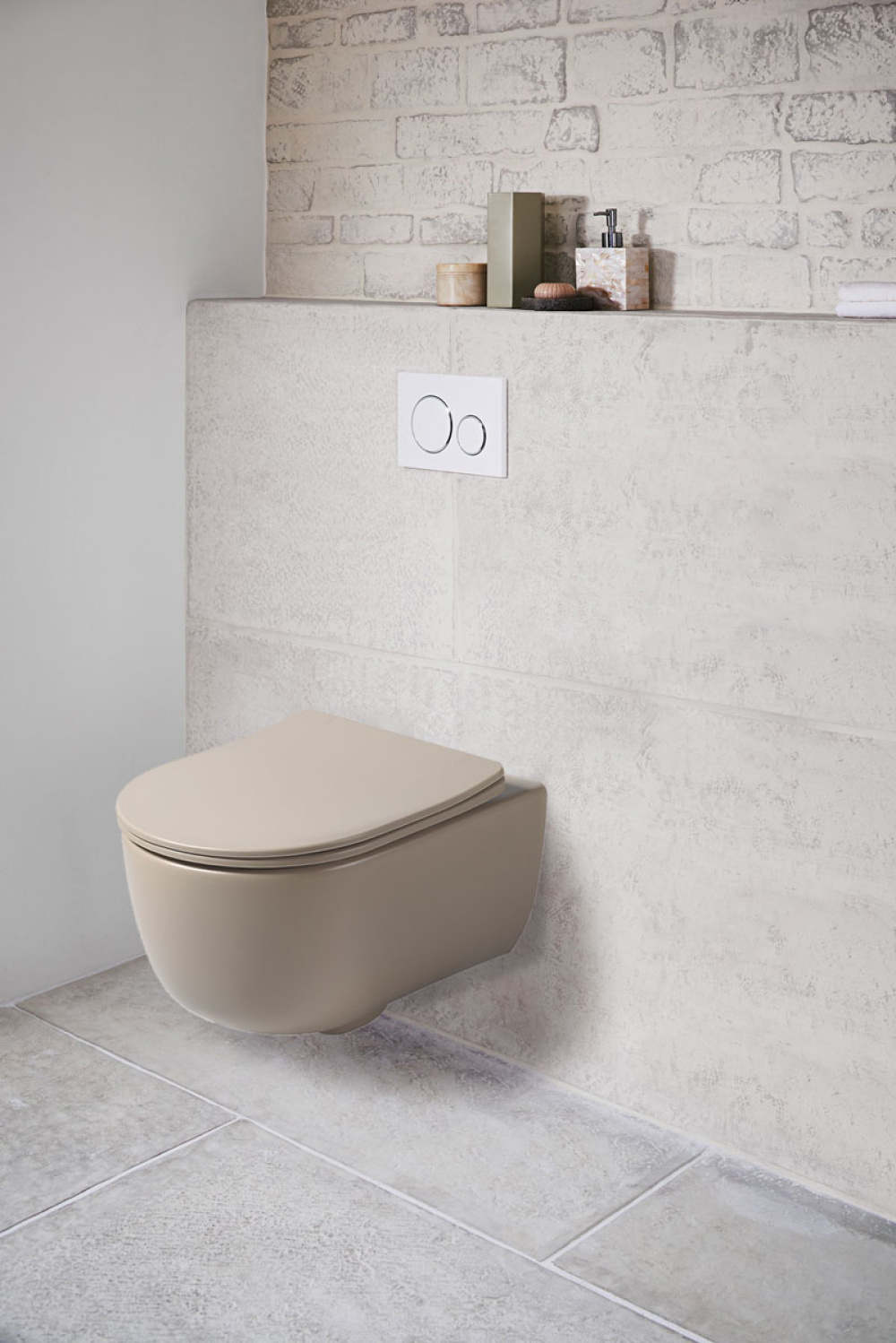 Унитаз подвесной Vincea Evo (VT1-34SMC) капучино матовый