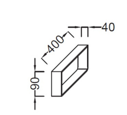 Полотенцедержатель Jacob Delafon Parallel EB506-BME
