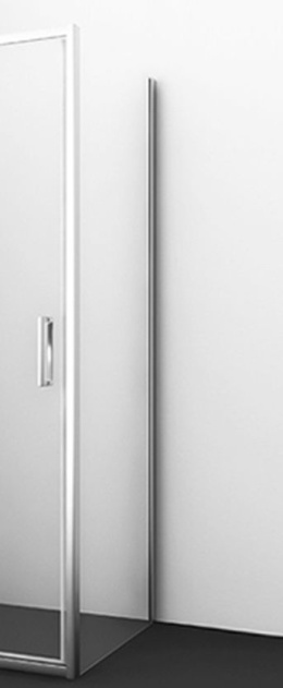 Душевая перегородка WasserKraft Aller 10H10-RP100 100 x 200 см с фиксатором