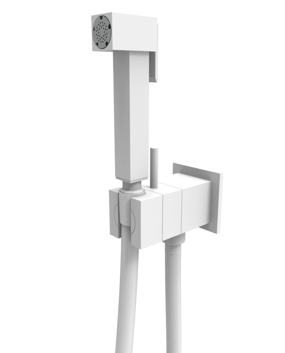 Фото Гигиенический душ со смесителем Graffio Namir KSPAQ101-09BIO, белый