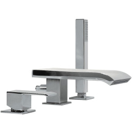 Фото Tres Cuadro 10716102 Смеситель на борт ванны (хром)