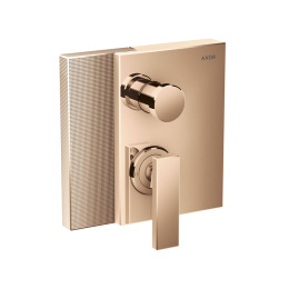 Фото Axor Edge 46451300 Встраиваемый смеситель для ванны, с защитой по станд. EN1717 (внешняя часть),  ал