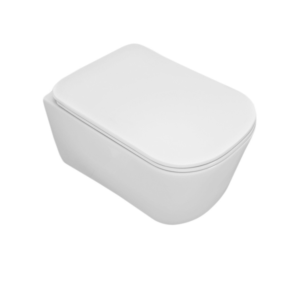 Фото Унитаз подвесной, безободковый Kerasan Tribeca 511430