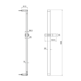 Фото Душевая стойка Iddis Slide (SLI70CLi17)