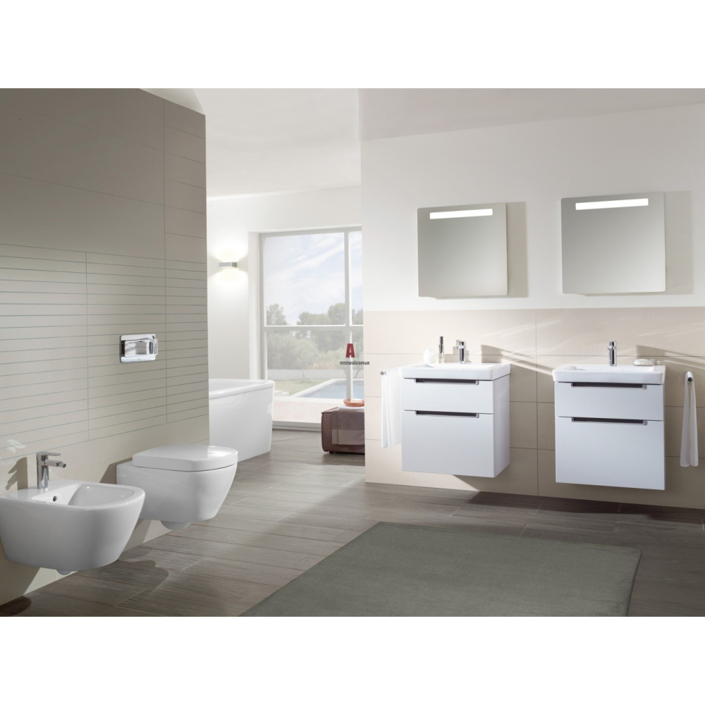 Villeroy & Boch SUBWAY 66001001 - Подвесной унитаз 56*37 см