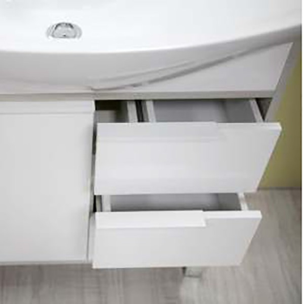 Тумба под раковину Aquaton Рико 65 белый, ясень фабрик 1A213301RIB90