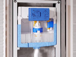 Инсталляция с унитазом Ideal Standard Tesi T387201, сиденье микролифт, клавиша хром, комплект