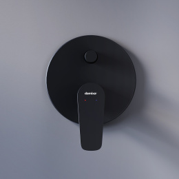 Фото Смеситель для ванны и душа Damixa Jupiter (777100300) черный