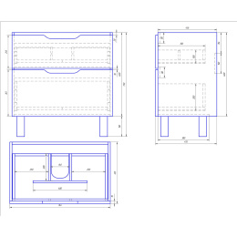 Умывальник Dreja Joy (641990) 46 см