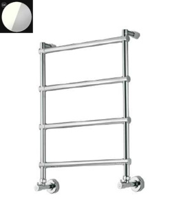 Электрические полотенцесушители Полотенцесушитель электрический Margaroli Sole 542 5424704WHCRC, белый/хром