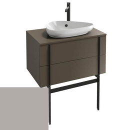 Тумба под раковину Jacob Delafon Nouvelle Vague 80 см, EB3039-M54, серый титан мягкий