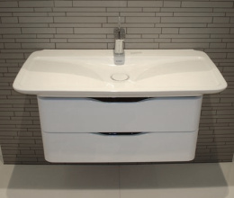 Раковина 100 см Duravit PuraVida 0371100000, белый