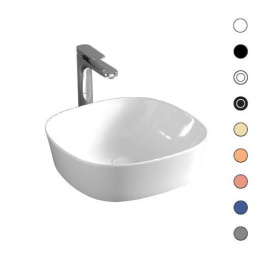 Раковина накладная 42 см ArtCeram Ghost (GHL001 13 00) оранжевый