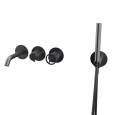 Смеситель для ванны Remer Chrono CH53D2PCFP, черный брашированный хром