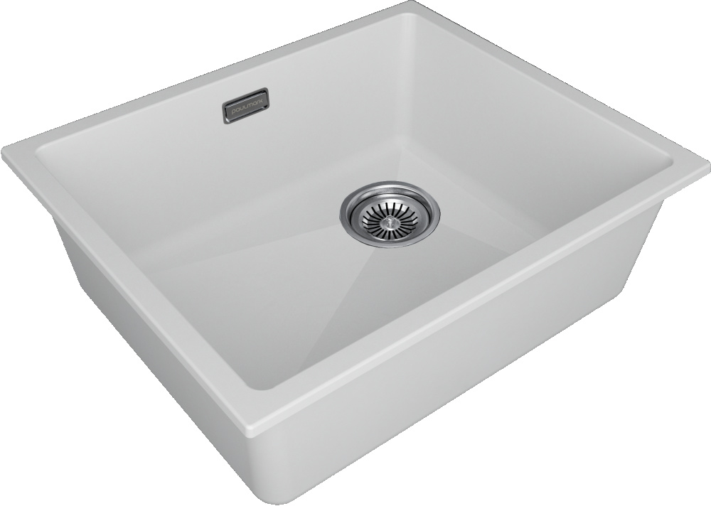 Мойка для кухни Paulmark Lumi (LU55SK-WH) белый