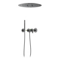Душевая система встроенная с термостатом Timo Saona SX-2358/18SM черное золото