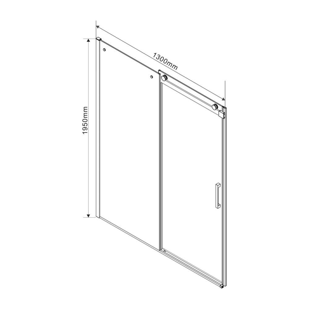 Душевой уголок Vincea Como (VSR-1C9013CLB) черный