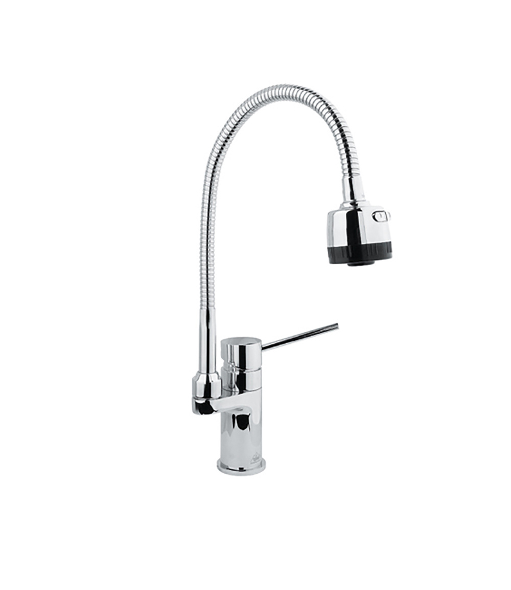 Фото Смеситель для кухонной мойки Timo Saona (2308FS chrome)