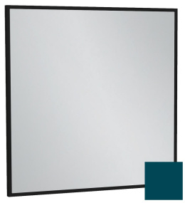 Зеркало Jacob Delafon Silhouette EB1423-S47, 60 х 60 см, лакированная рама сине-зеленый сатин
