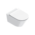 Унитаз подвесной Catalano Zero 0111750001 55x35см, безободковый, смыв Silentech 3.0, покрытие Catagl