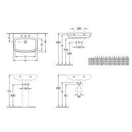 Villeroy&Boch Sentique 524300R2 Пьедестал