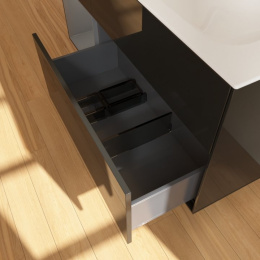 Villeroy Boch Finion F060GKPH Тумба под раковину 1196х498 мм (anthracite matt/glossy black)