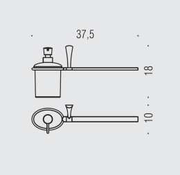 Диспенсер и полотенцедержатель Colombo Land B2874D.CR