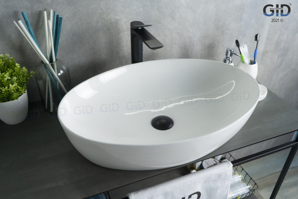 Фото Раковина накладная Gid N9433