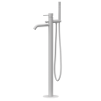 Смеситель для ванны Remer X Style X08BO, белый матовый