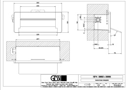 Фото Душевой каскадный излив Gessi Cascata (39895#238) сталь полированная
