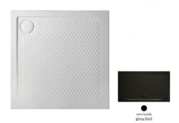 Фото Поддон ArtCeram Texture (PDQ008 03 00) черный