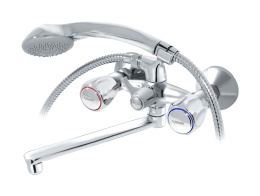 Фото Смеситель для ванны/раковины Парма, плоский излив 180 мм Варион 101518