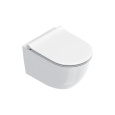 Унитаз подвесной Catalano Sfera 0511700001 50x35см, безободковый, Tornado, Cataglaze+, белый глянцев