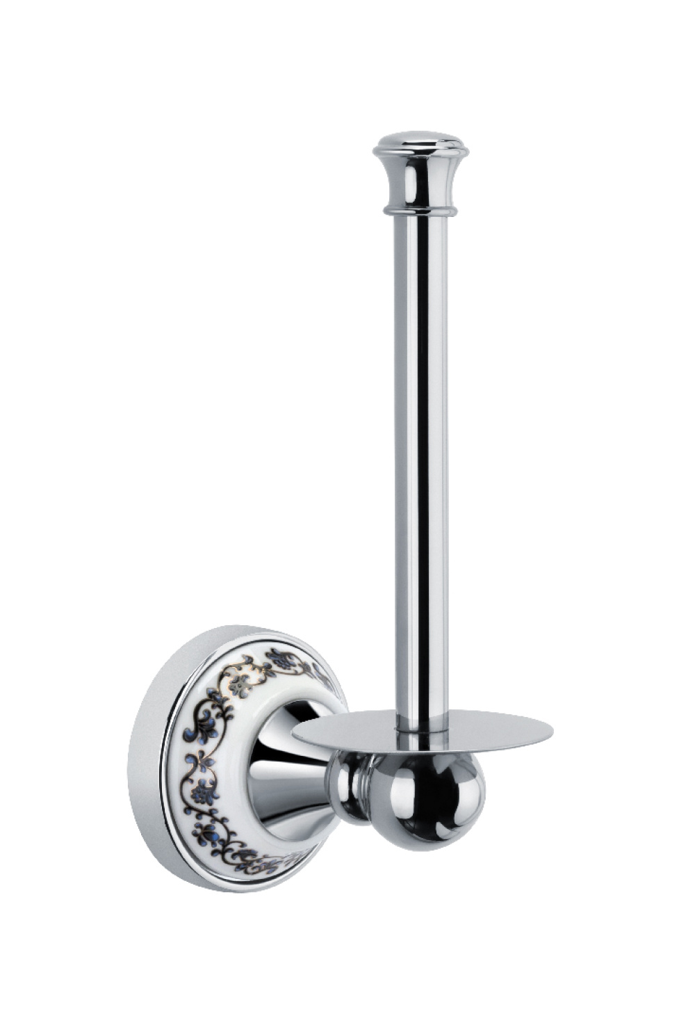 Фото Держатель запасного рулона FIXSEN Bogema (FX-78510B) хром, белый, черный