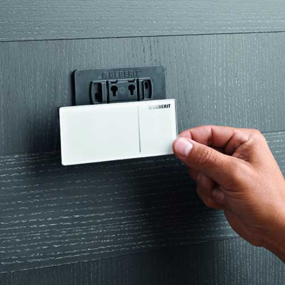 Клавиша смыва Geberit Omega (115.083.SI.1) белый