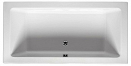 Акриловая ванна 200x90 Riho (B016001005), прямоугольная, Гидромассаж: установка по желанию