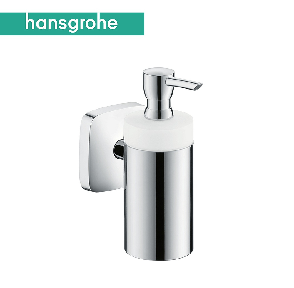 Фото Дозатор для жидкого мыла Hansgrohe PuraVida (41503000) хром