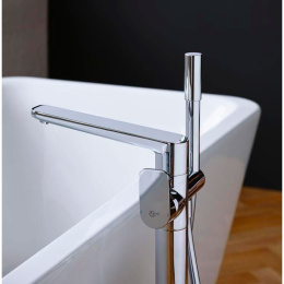 Смеситель Ideal Standard Tonic II напольный для ванны с душем, хром, A6347AA