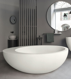 Фото Ceramica CIELO Le Giare LGBAT - Свободностоящая ванна 190*120 см (белый)