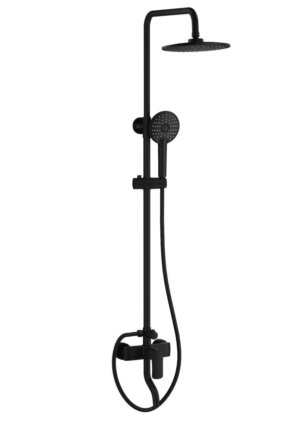 Душевая система Wonzon&Woghand (WW-AE3354-MB) Черный